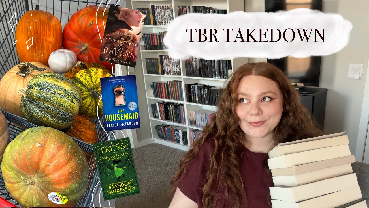 читаю всю свою физическую версию TBR (и неполную версию хехе) ⚡️📖🎃 эпизод 1