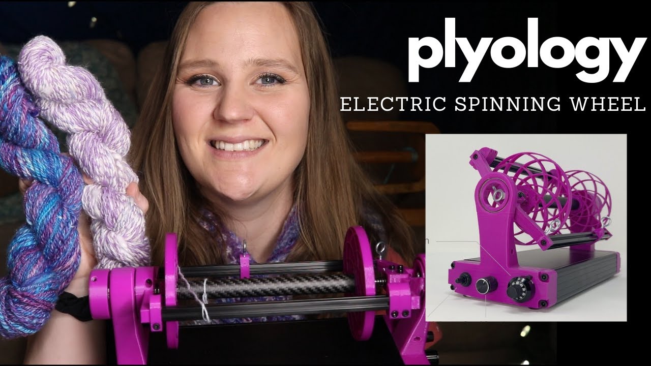 First look at the Plyology Electric Spinning Wheel