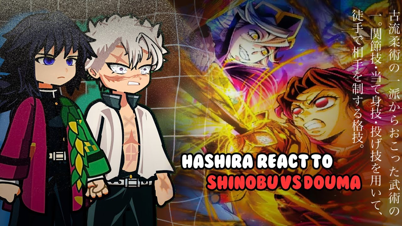 KnY Hashira react to Shinobu vs Douma| Infinity Castle Arc| Play at x2, read description