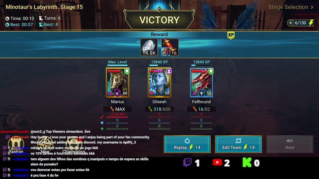 Live 71 - Raid Shadow Legends - Chimera