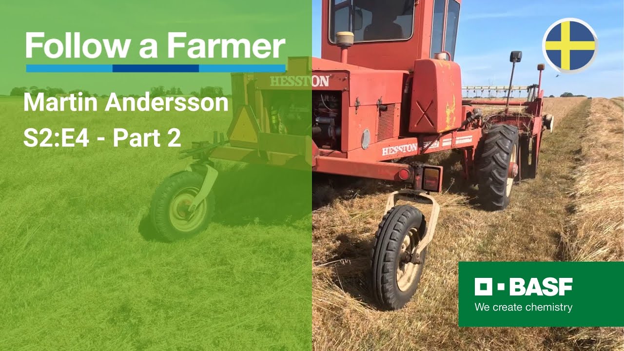 Follow a Farmer - Martin Andersson - S2:E4 part 2 - På löptur i rapsen