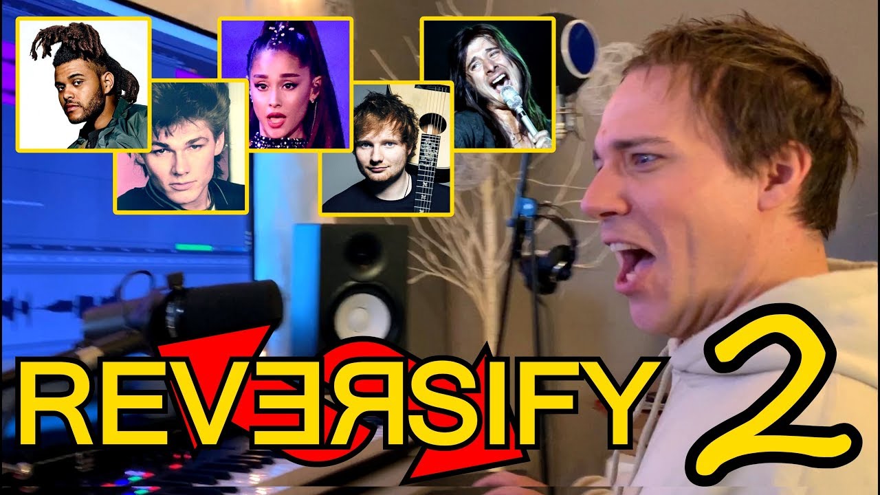 BACKWARDS SINGING CHALLENGE #2! #Reversify (Feat. Baasik)