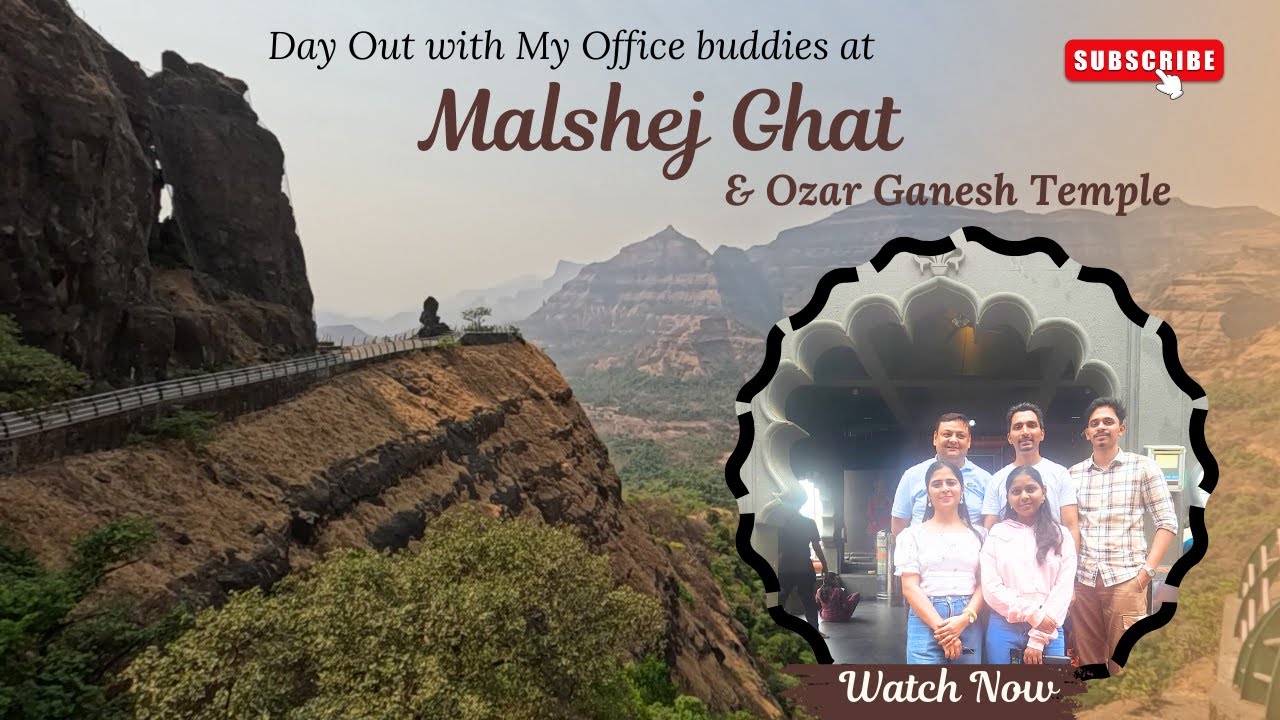 Day Out with Office Buddies | Ozar Ganpati | Malshej Ghat | Nikita Tare