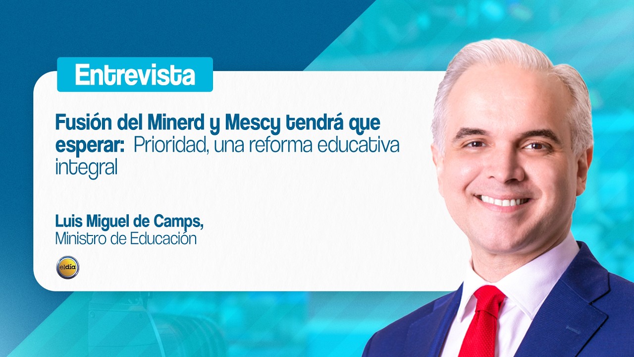 Fusión del Minerd y Mescyt tendrá que esperar: prioridad, una reforma educativa integral