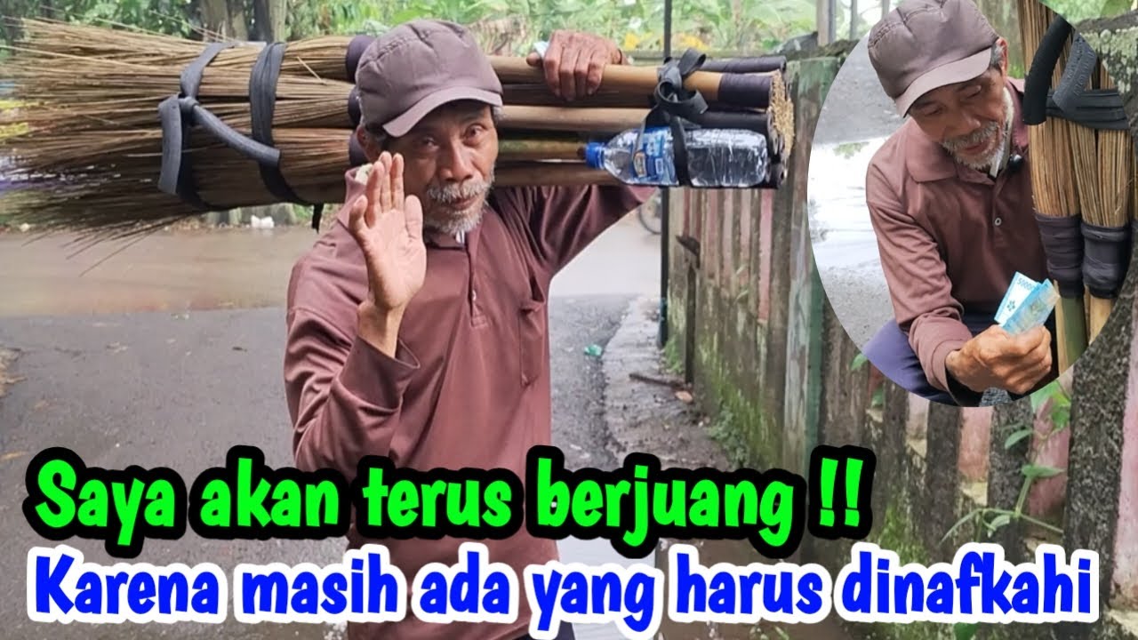 SUDAH USIA LANJUT PAK UTAR MASIH TERUS BERJUANG CARI REZEKI KARENA MASIH ADA YANG HARUS DINAFKAHINYA