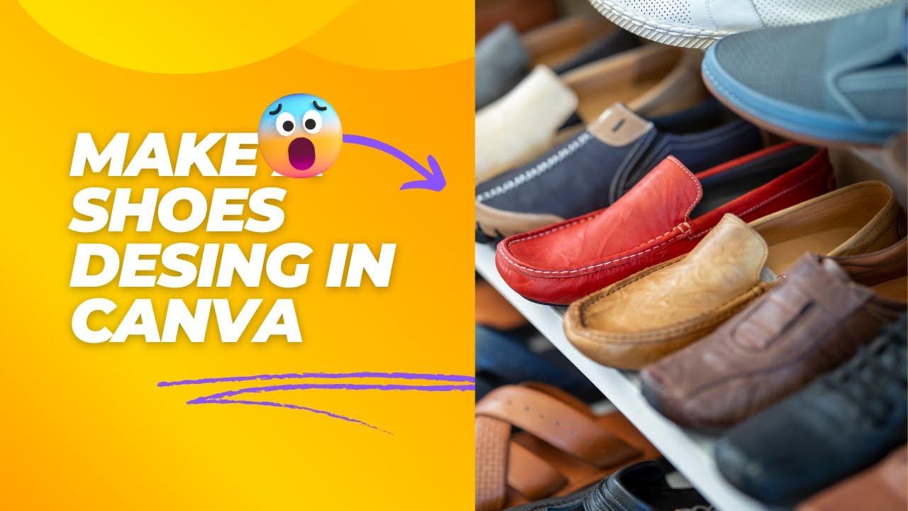 "Create Stunning Custom Shoe Designs with Canva | Easy Shoe Maker Tutorial"