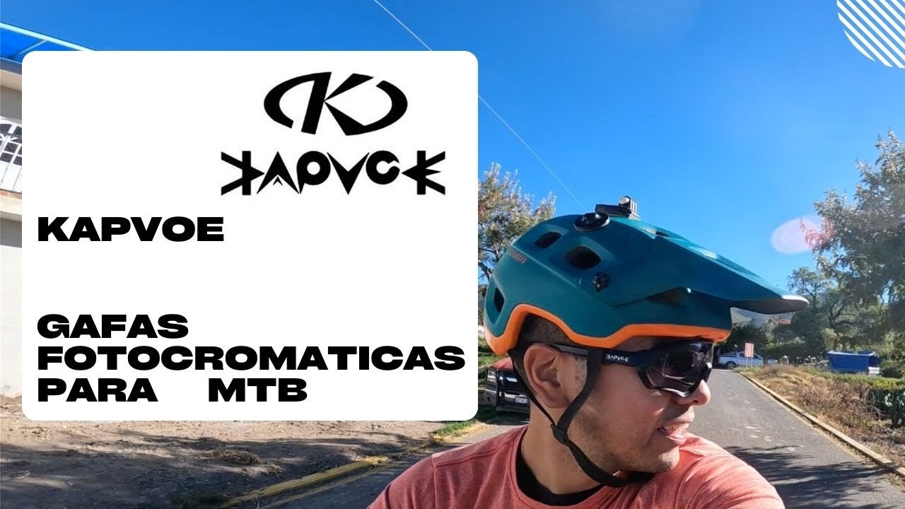 Lentes KAPVOE para MTB graduables | Los lentes de Amazon!