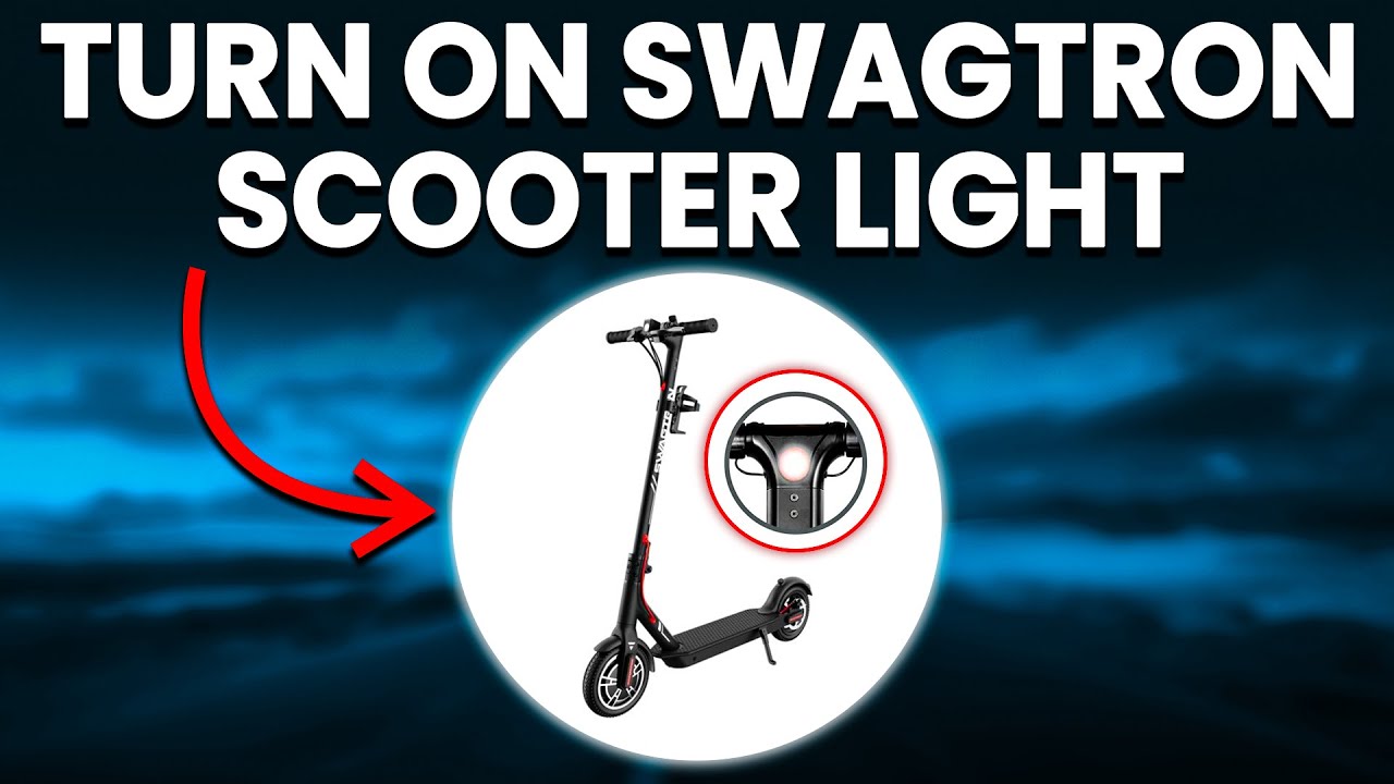 Как включить свет на скутере Swagtron (Как включить свет на скутере Swagtron)