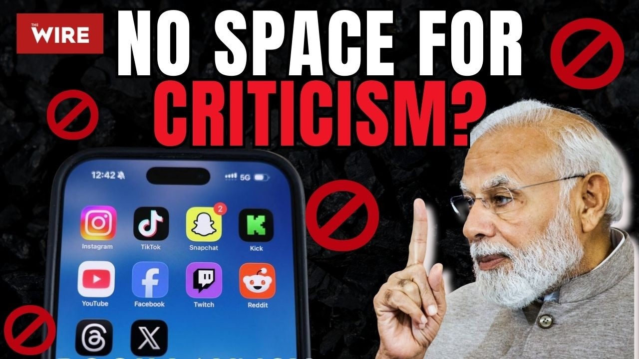 Government Using Section 69A to Block Posts Criticising PM Narendra Modi?