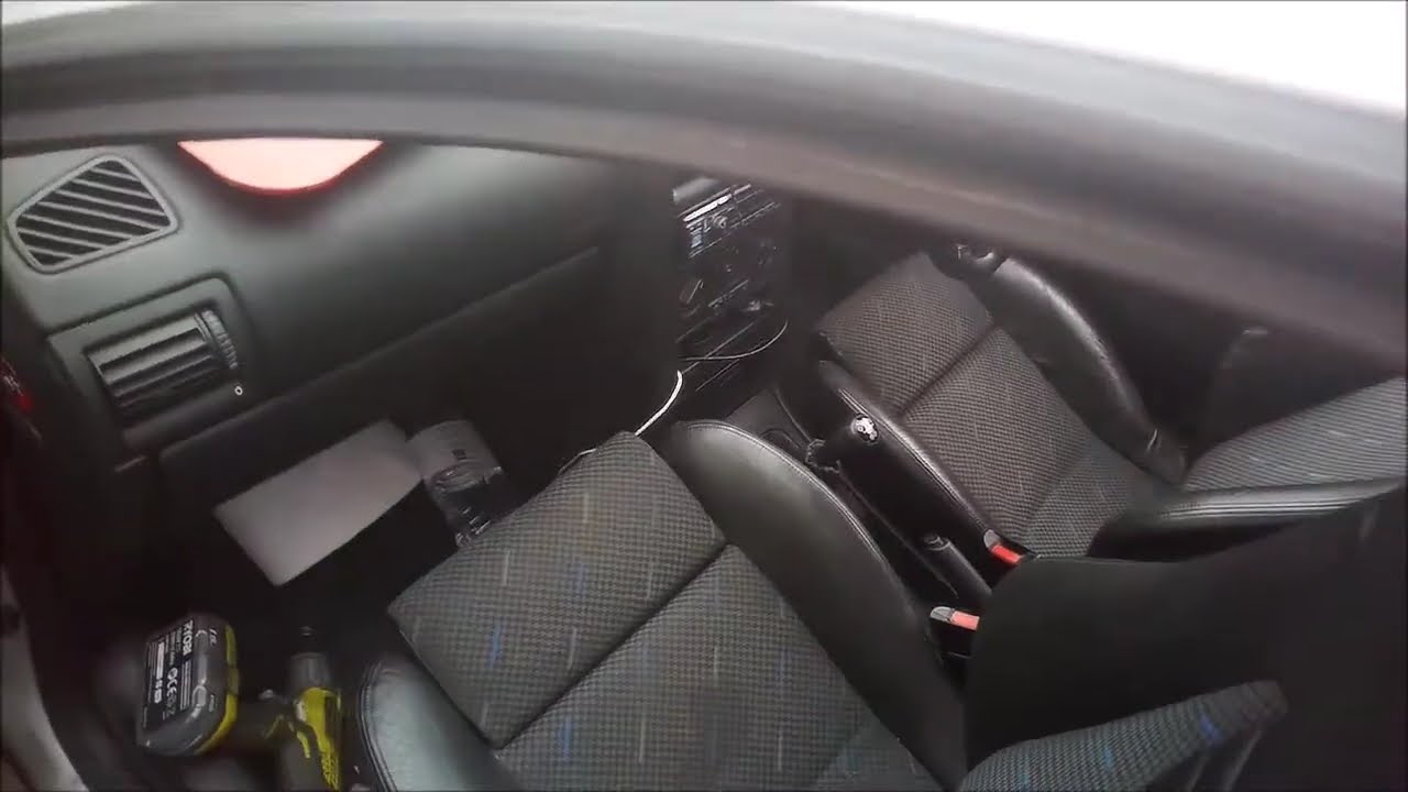 Astra G MK4 - Full GSI Interior Install Front and Back Seats Recaro