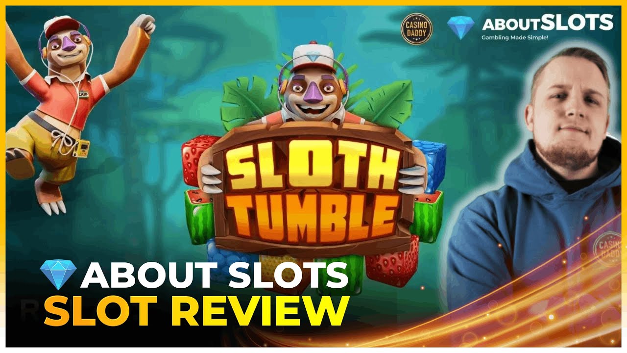 💎SLOTH TUMBLE BY RELAX GAMING SLOT REVIEW WITH SEBBE FROM CASINODADDY!💎