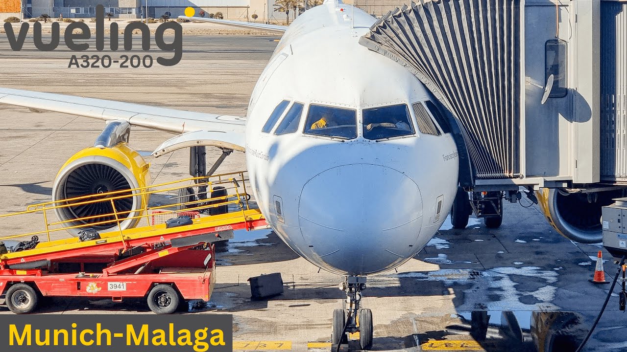 TRIP REPORT / Empty flight! / Munich to Malaga / Vueling Airbus A320