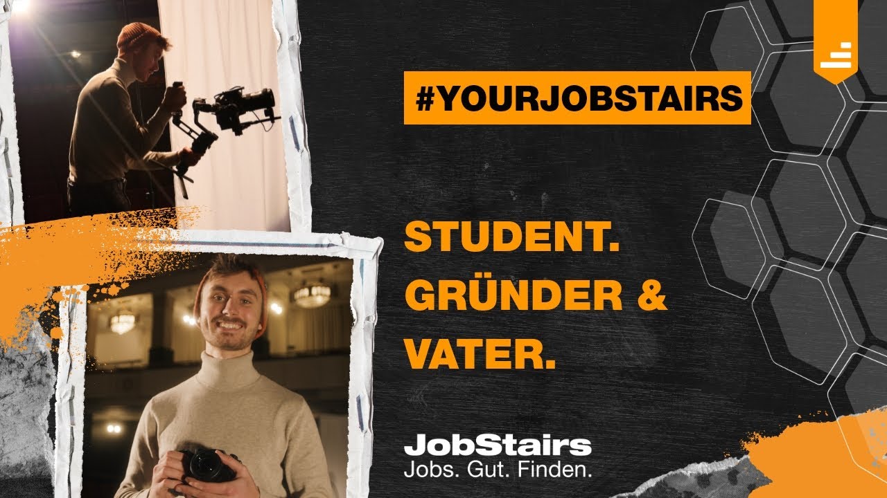 #YourJobStairs - Studium & Karriere mit Marc: Student. Gr&uuml;nder. Vater. - short version