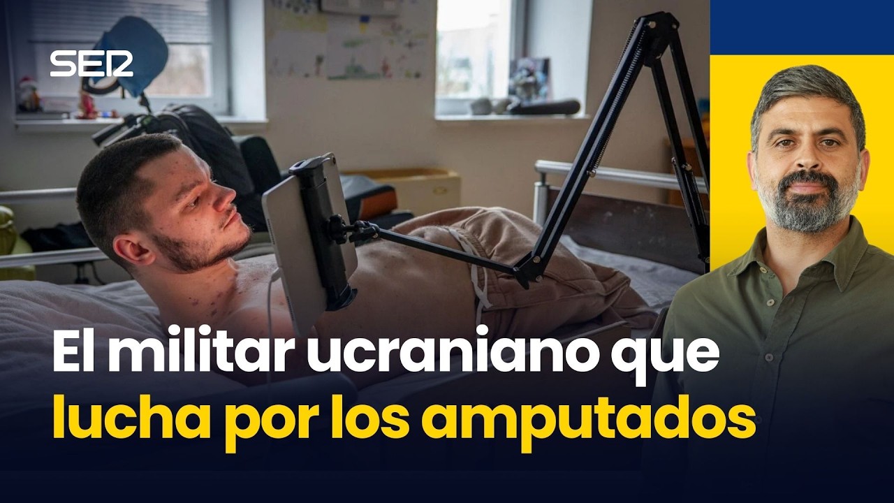 Ruslán, el joven militar ucraniano que lucha por el futuro de los amputados durante la guerra