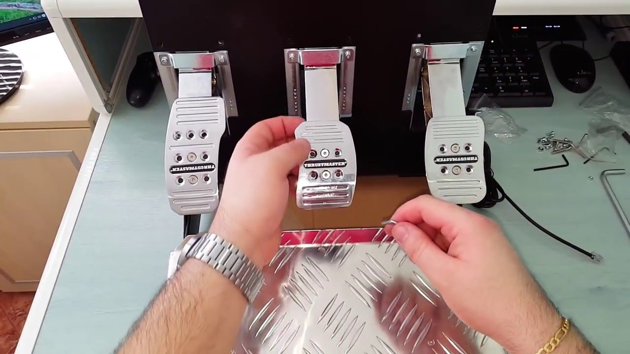How to change position F1 to GT style on T3PA-PRO pedals