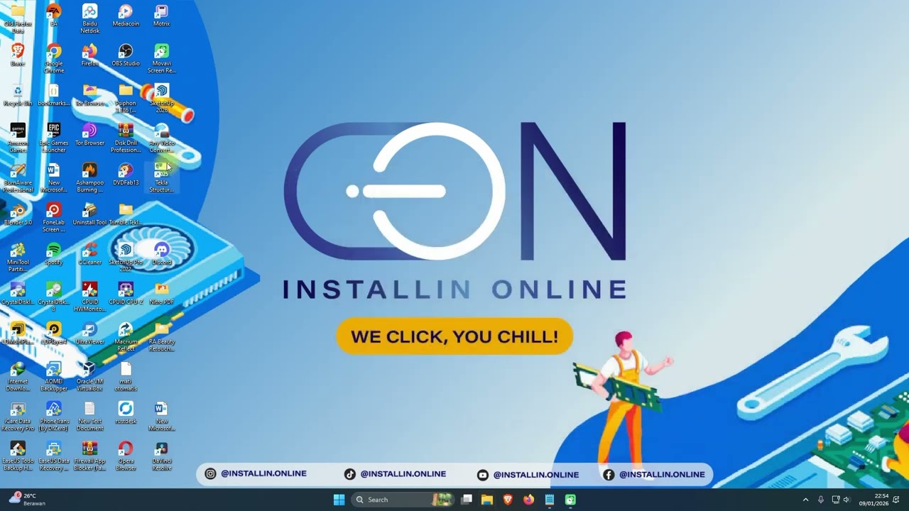 Installation guide for Tekla Structures 2025 on Windows
