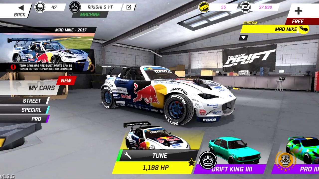 Torque Drift iOS - Mad Mike's MX5 Stock Tune Drifting W/ Hornet77