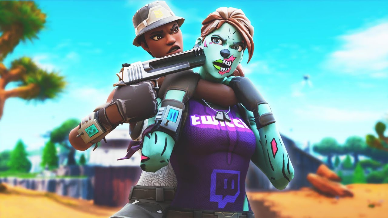 i KILLED This GIRL TWITCH STREAMER That Had GHOUL TROOPER And SHE SAID THIS about my RECON EXPERT...