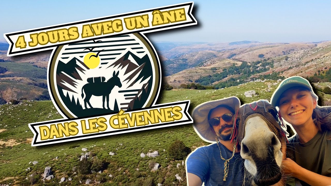 RANDONNER avec un &Acirc;NE dans les C&Eacute;VENNES