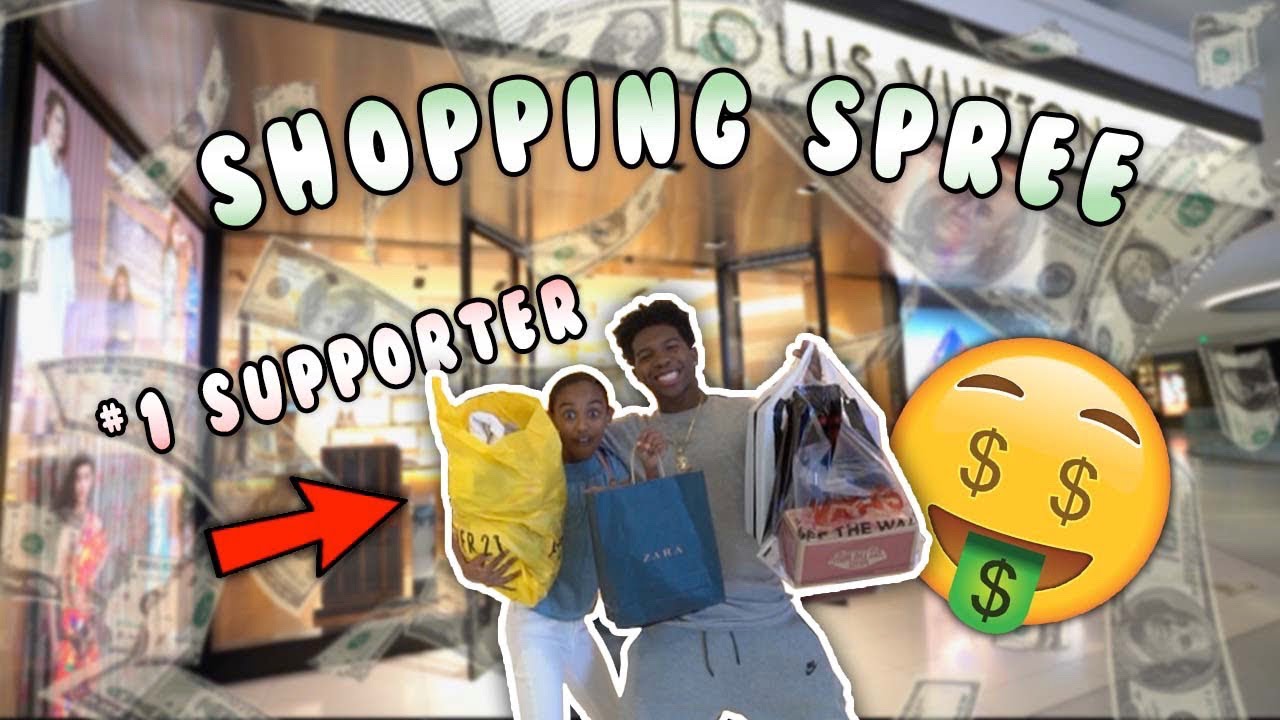 I TOOK MY BIGGEST FAN OUT ON A SHOPPING SPREE! *Best day ever*
