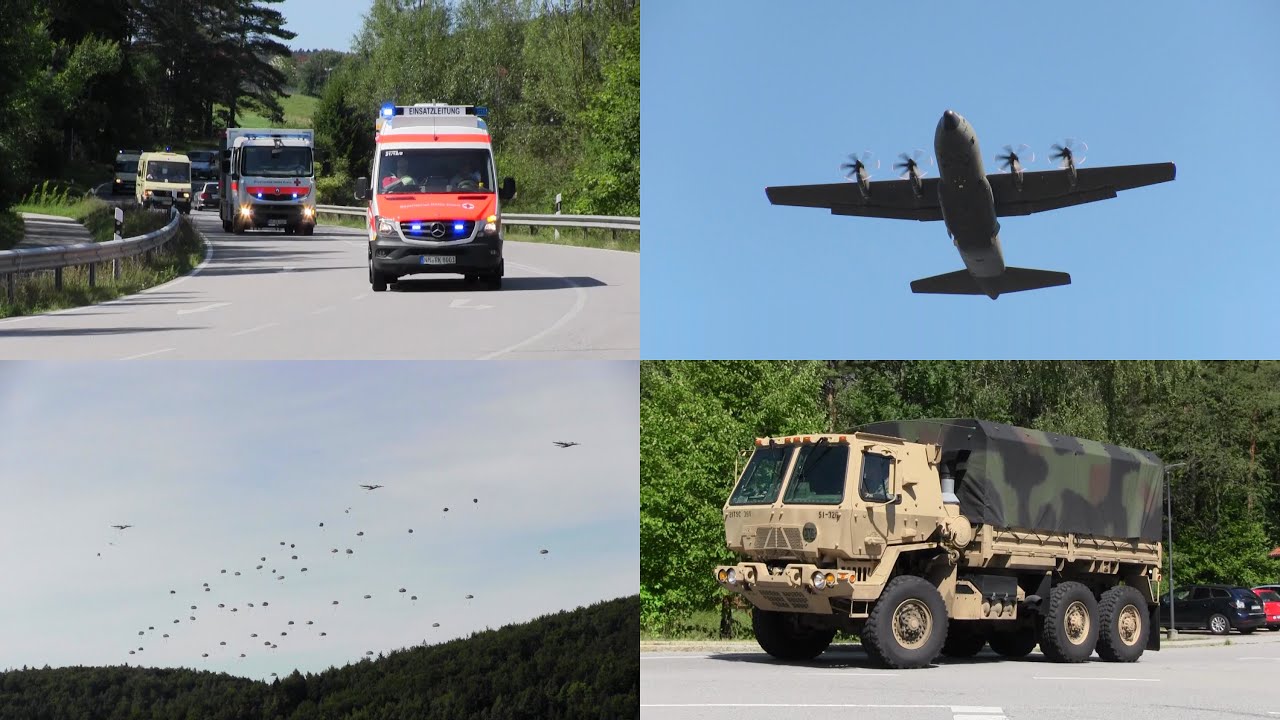 Swift Response 15: largest NATO airborne drill at JMRC Hohenfels, USAG Bavaria