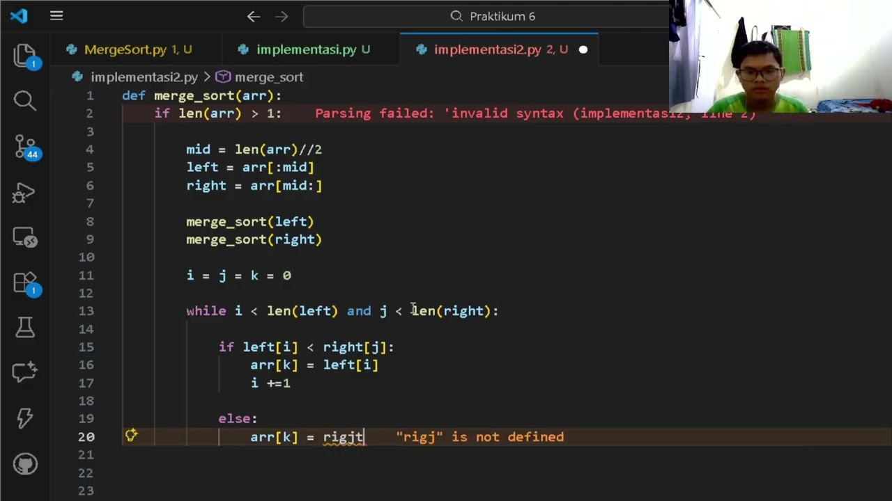 Merge Sort | Algoritma & Struktur Data
