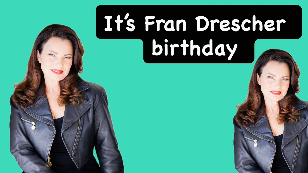 Fran Drescher Gets a Star on Her Birthday!