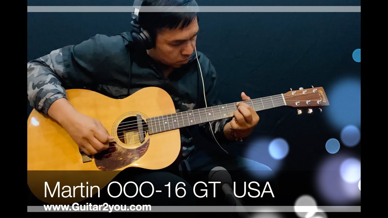 Martin OOO-16GT + PU  fishman ( All Solid )