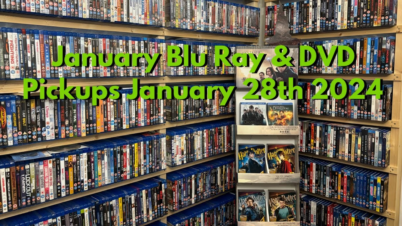 My January Blu Ray & DVD Pickups. CEX, Vinted, eBay, Amazon & More