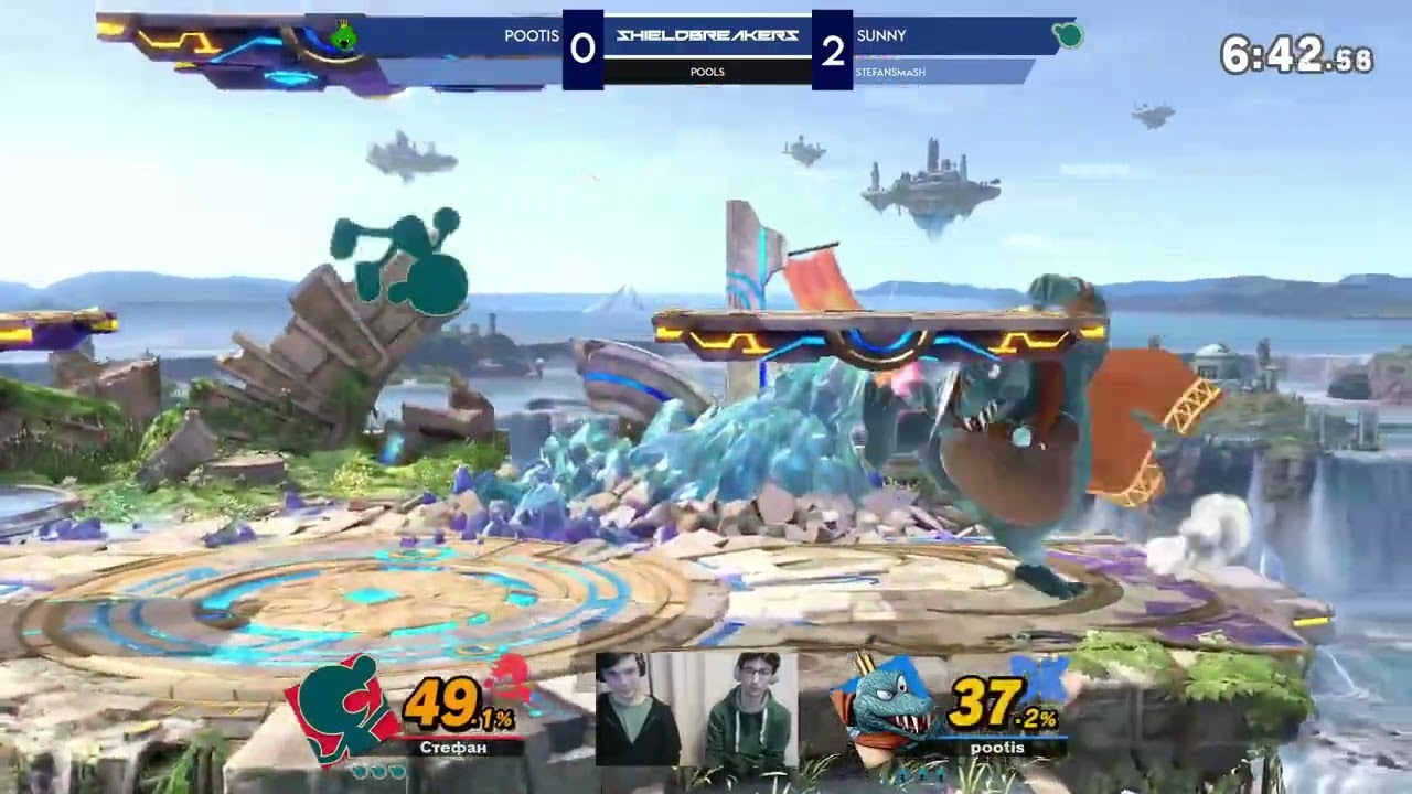 Future Dragon #12 - Sunny (Mr. Game & Watch) Vs. Pootis Caller (King K.Rool) - SSBU