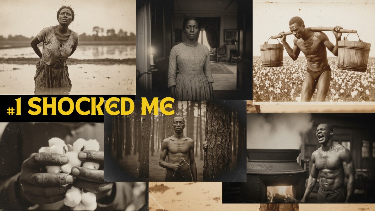The 7 Most Brutal Jobs on an 1830 American Plantation: The Reality of Stolen Labor.