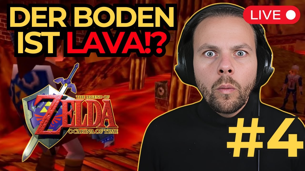 Zelda Ocarina of Time Analogue 3D Live Stream - Part 4