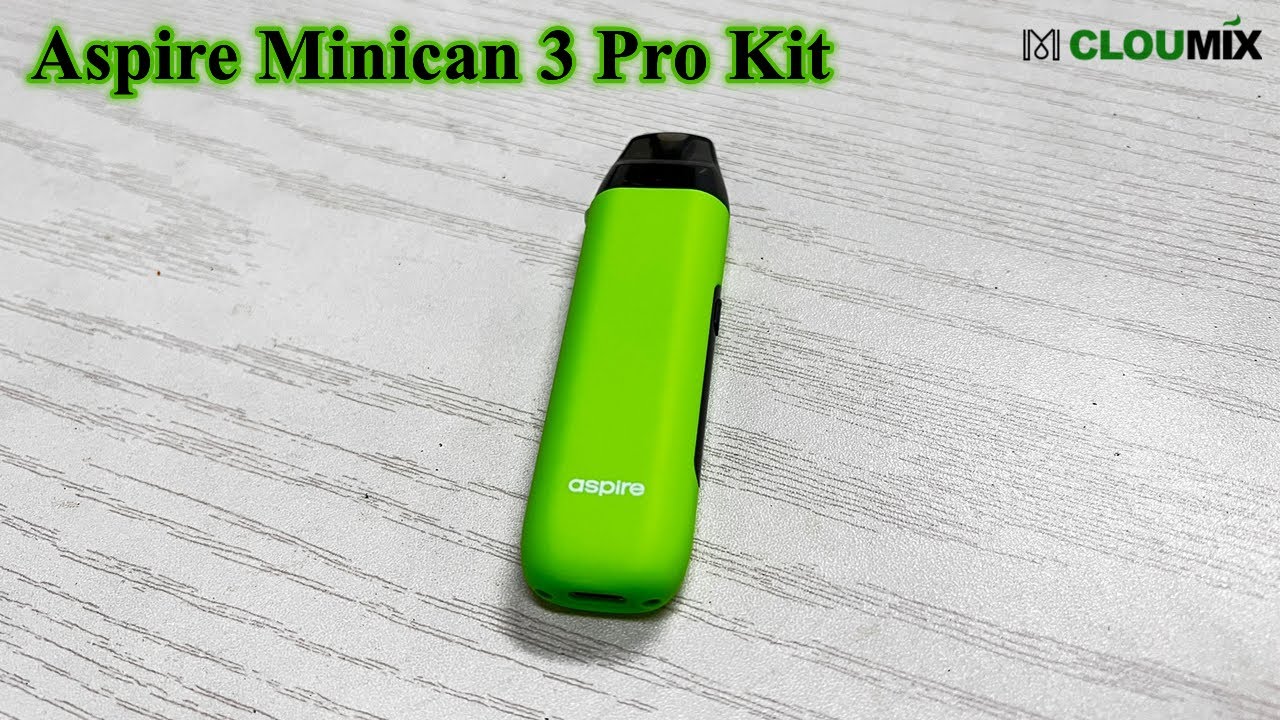Aspire Minican 3 Pro Kit Unboxing