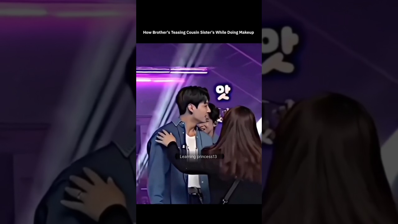 How brother's teasing cousin sis. while vs real...😎😏~|| #btsshorts #shorts #btsedits #btsforever