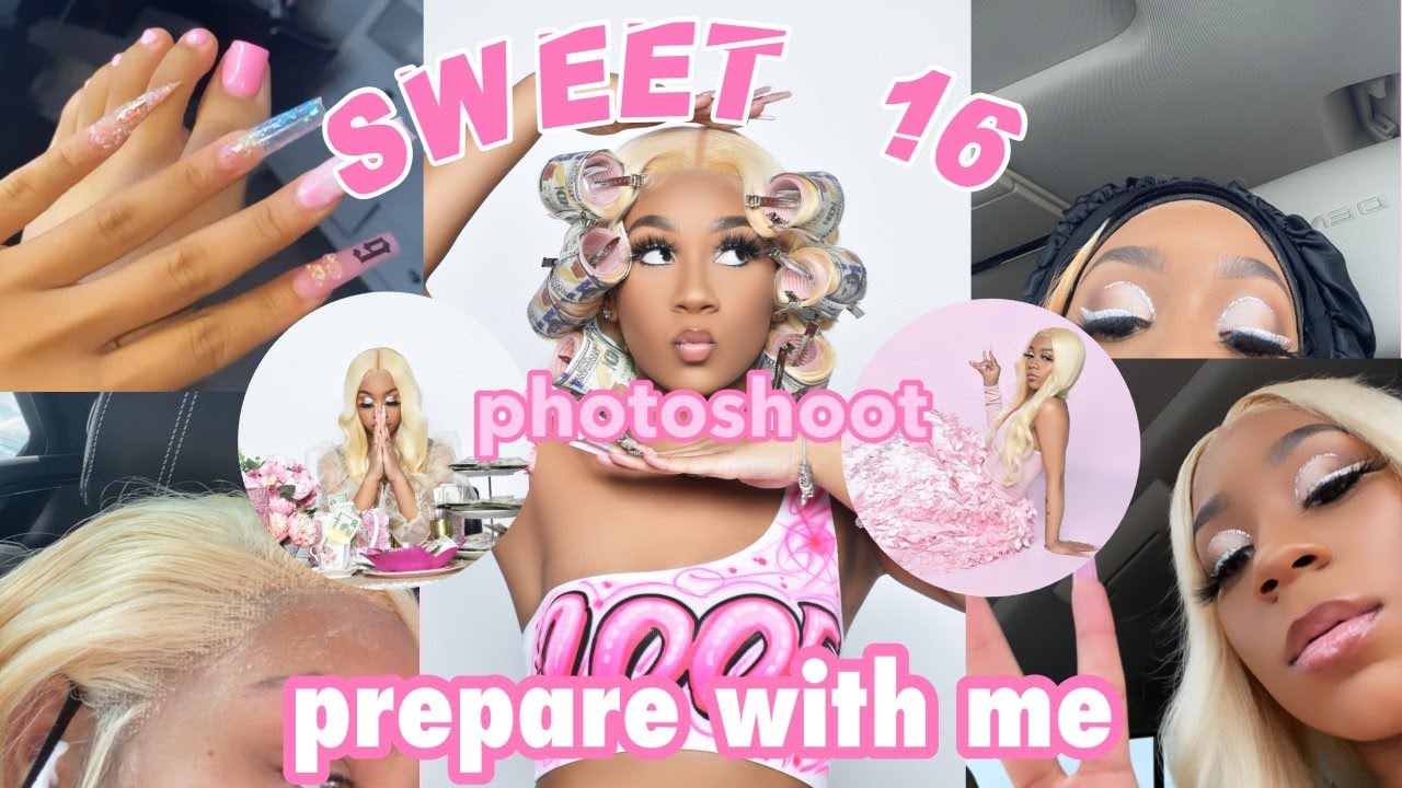 prepare with ME for my SWEET 16 photoshoot | I RIPPED my wig off | ChandlerRyan