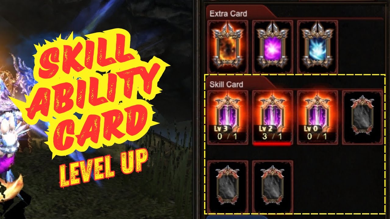 How To Enhance Skill Ability Card in MU Online