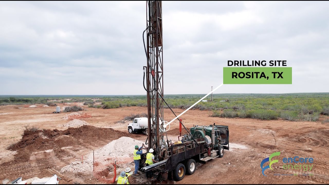 enCore energy - Drilling at Rosita, South Texas