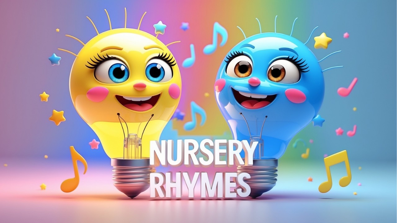 Lumi & Blue Nursery Rhymes Compilation 🌈 Fun Songs for Kids | Educational Cartoons & Music