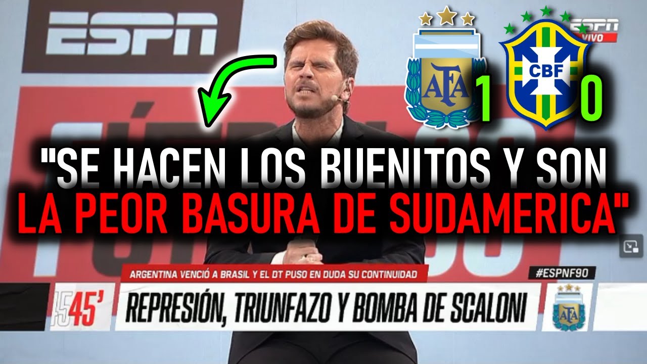 Periodista Argentino Enfurecido Revela LA VERDAD que OCULTAN los Brasileños 