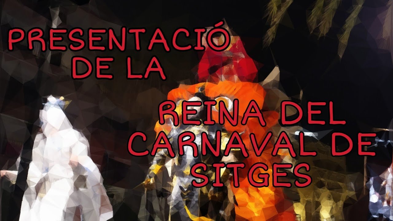 Presentació de la reina del carnaval de Sitges 2020