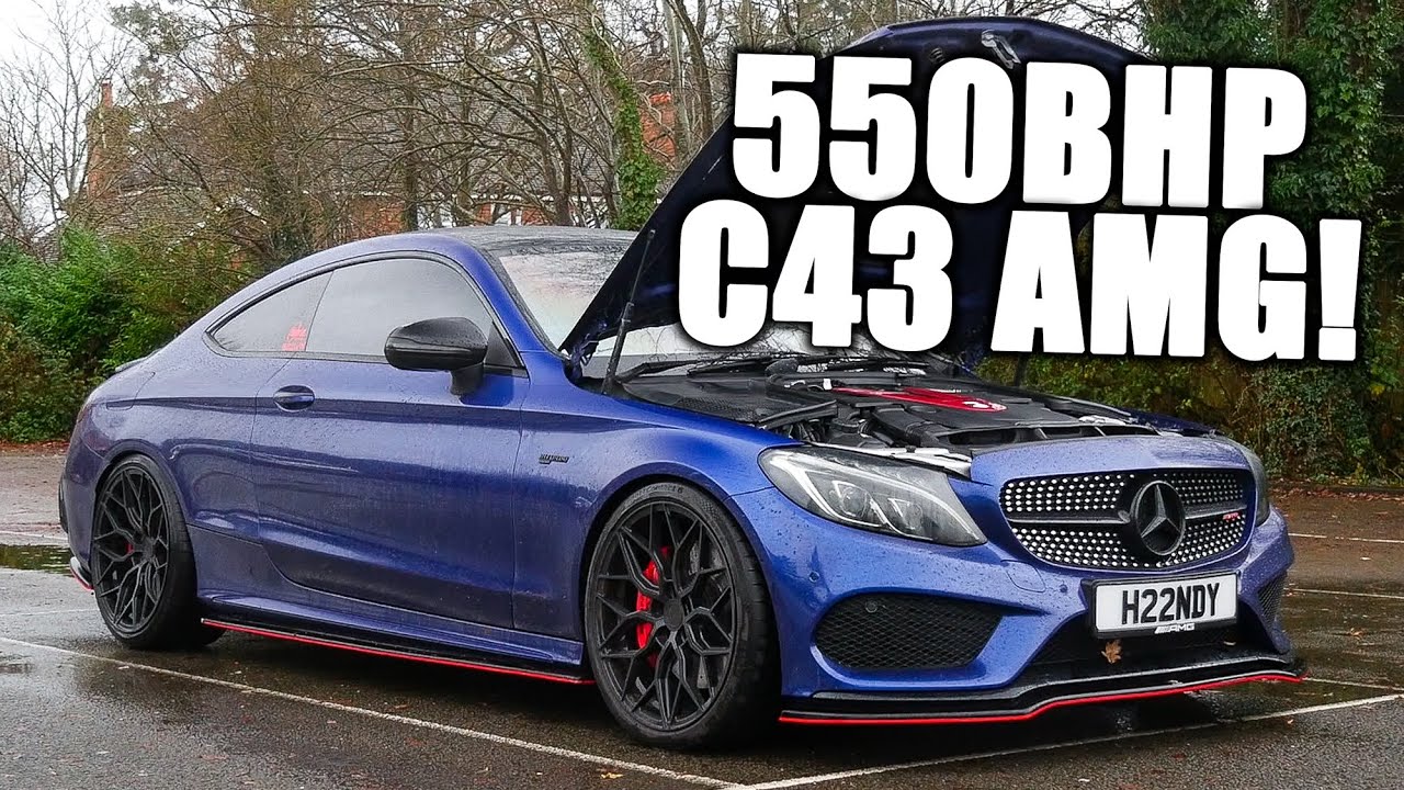 Этот *550-сильный* C43 AMG Stage 3 просто СУМАСШЕДШИЙ!