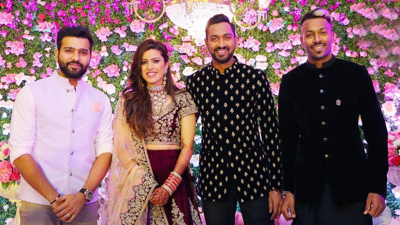 Hardik Pandya’s Brother Krunal Pandya Reception Ceremony