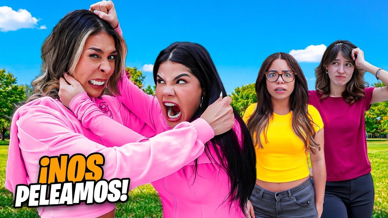 MARIANA Y YO NOS PELEAMOS FRENTE A TODAS !! 