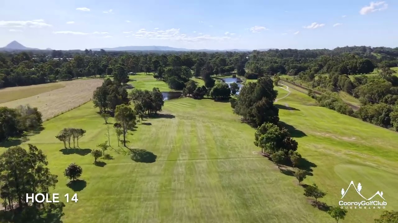 Hole 14 Flyover | Cooroy Golf Club | Longest Par 5