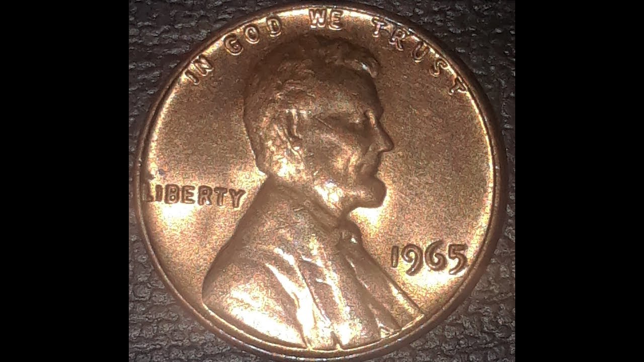 Lincoln Penny 1965. Extraño y Valioso.