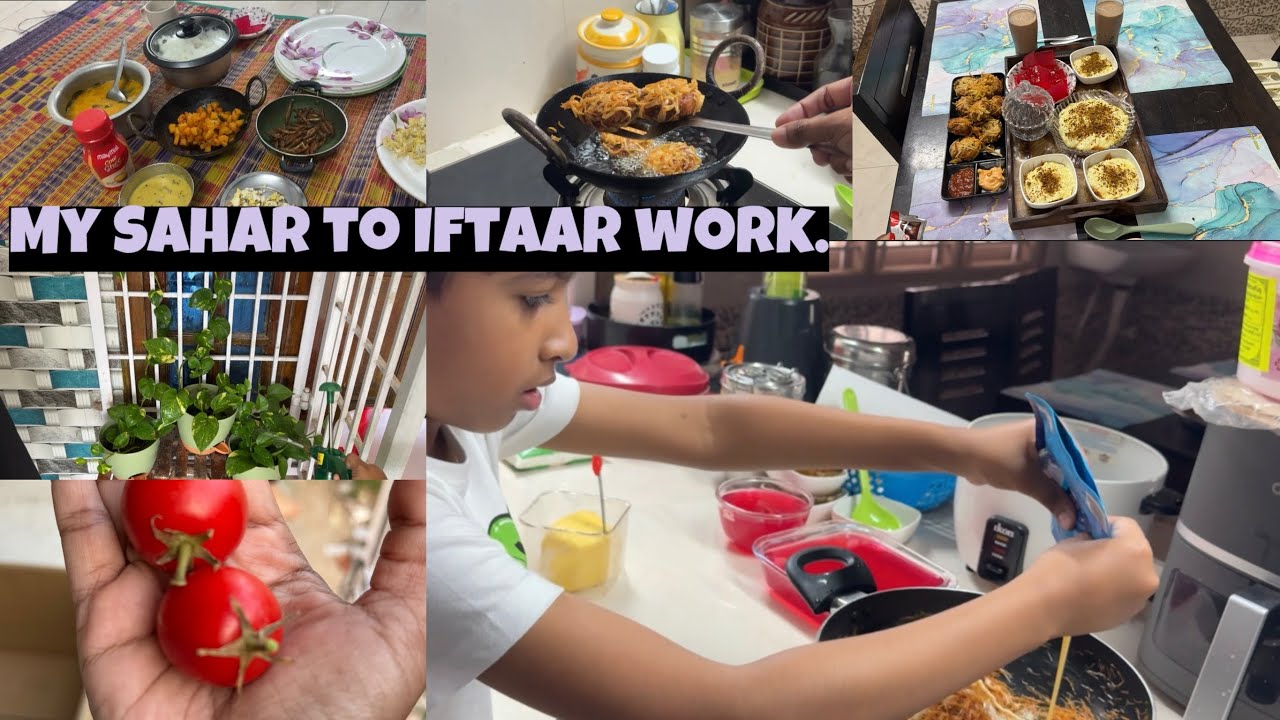 Quick iftar recipe 💝 Sahar to iftar preparation/ Aysha’s day In my life 