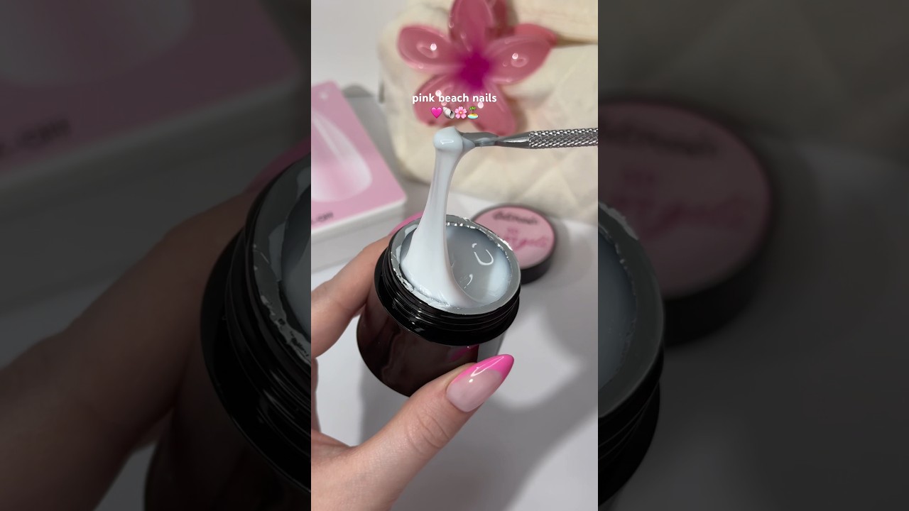 Pink Beach Nails 🐚🏝️𝗣𝗿𝗼𝗱𝘂𝗰𝘁𝘀 𝗳𝗿𝗼𝗺 𝗴𝗲𝗹𝗶𝗽𝗼𝘁𝗶𝗼𝗻.𝗰𝗼𝗺 💕 #nails #nailart