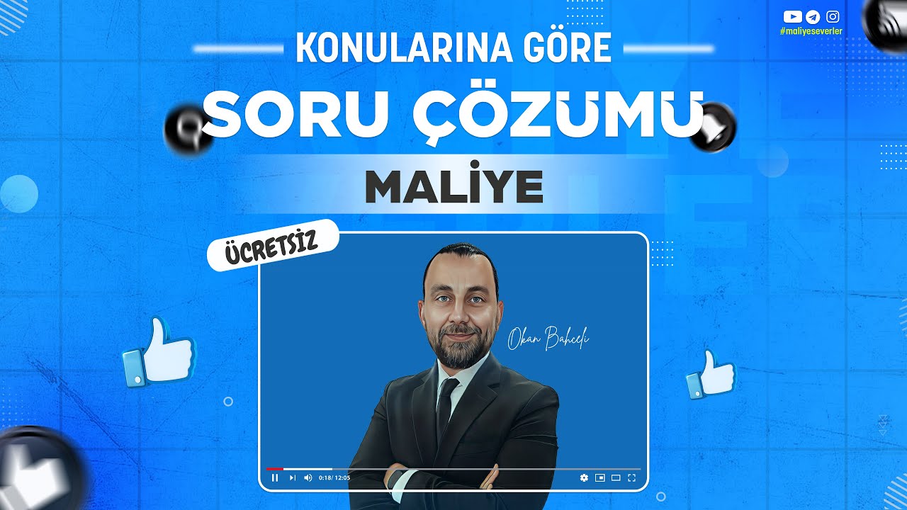 4) Kamu Harcamaları Soru Çözümü - 1 | #maliyeseverler