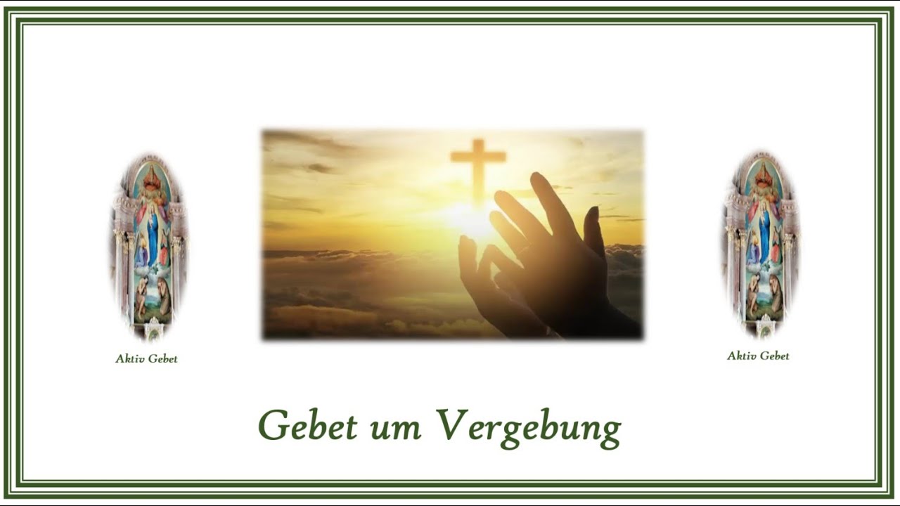 Gebet um Vergebung
