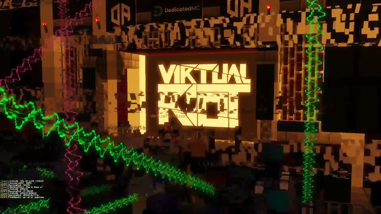 Virtual Riot Full Set - Block Party Minecraft 2019
